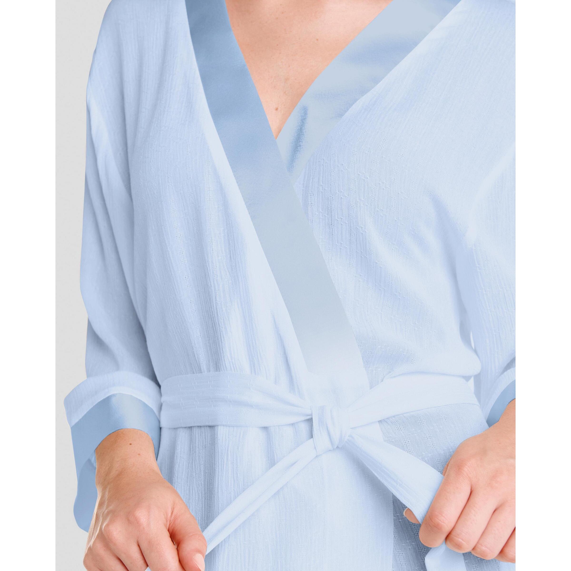 Bata corta mujer viscosa suave