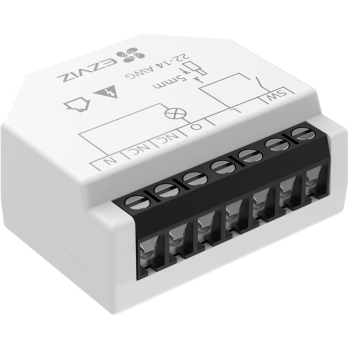 Relais Wifi intelligent EZVIZ Smart Relay T35W / Interrupteur 1 voie