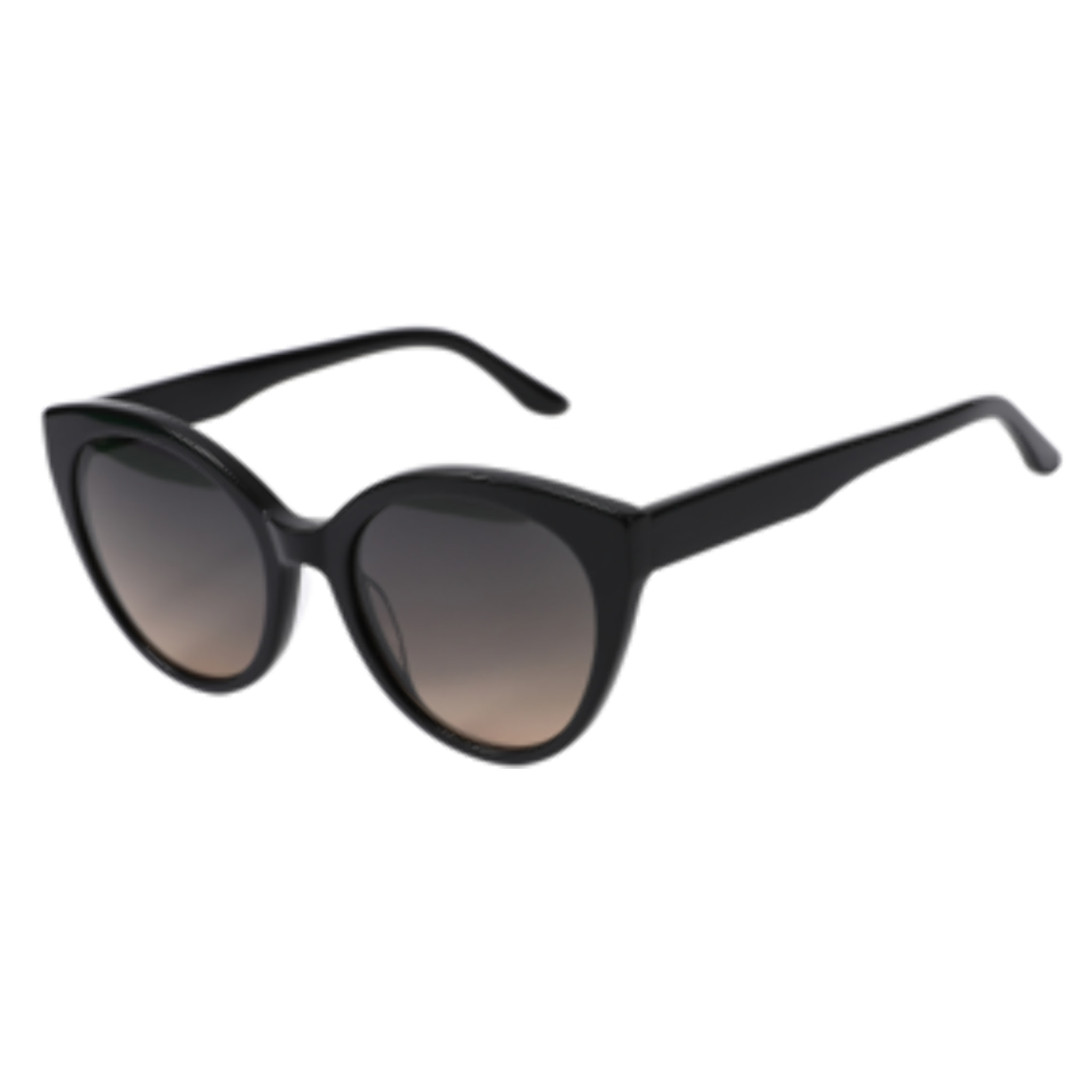 Gafas de sol OCEAN MOLUNAT - Negro brillante con degradado de ahumado
