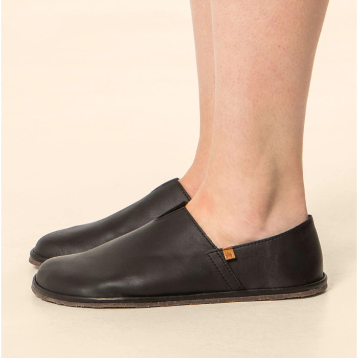 Zapatos N5673 SOFT NAPPA BLACK/ BARE color Black