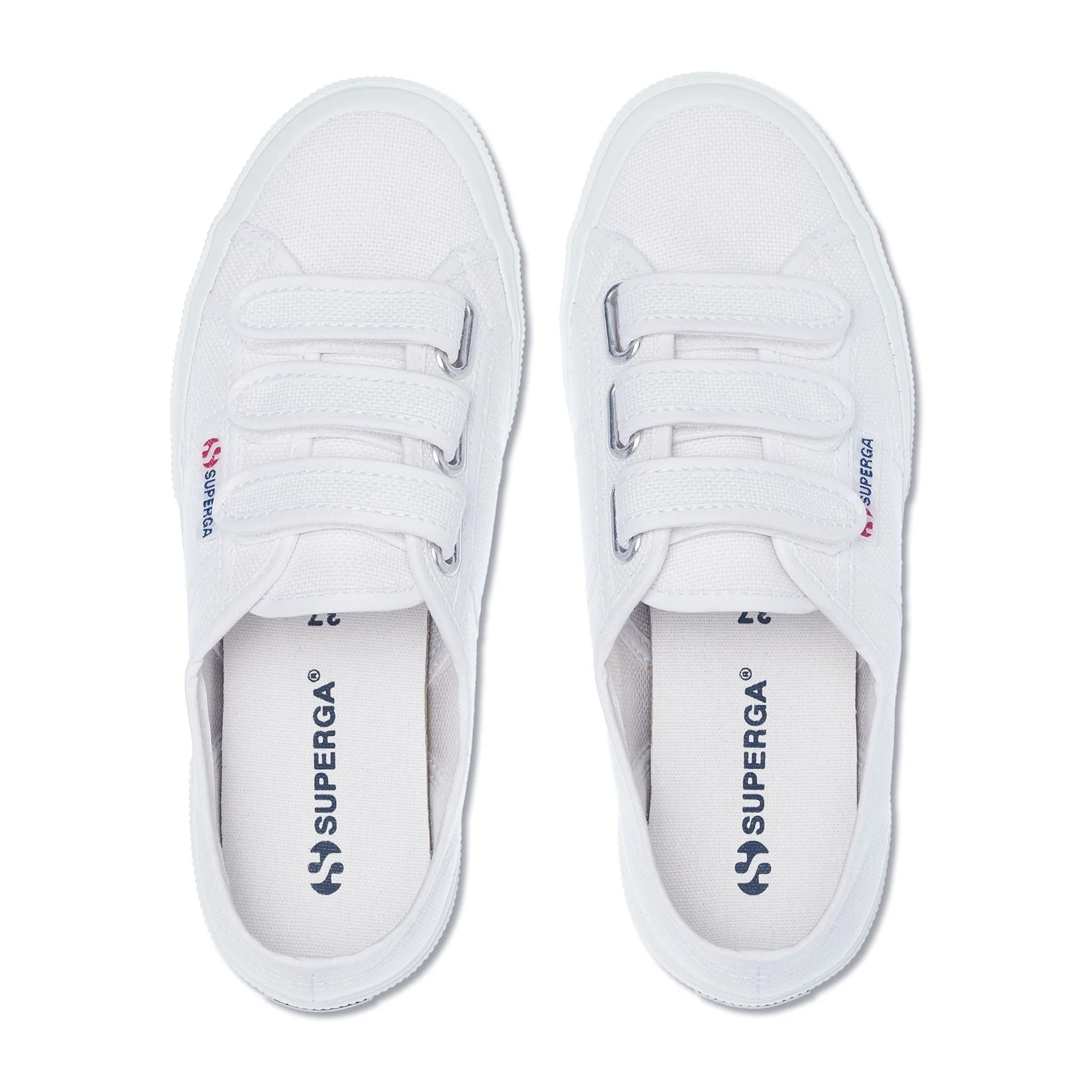 Le Superga Uomo Donna Bianco 2750-Cot3Strapu