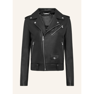 PHILIPP PLEIN Giacca biker in pelle
