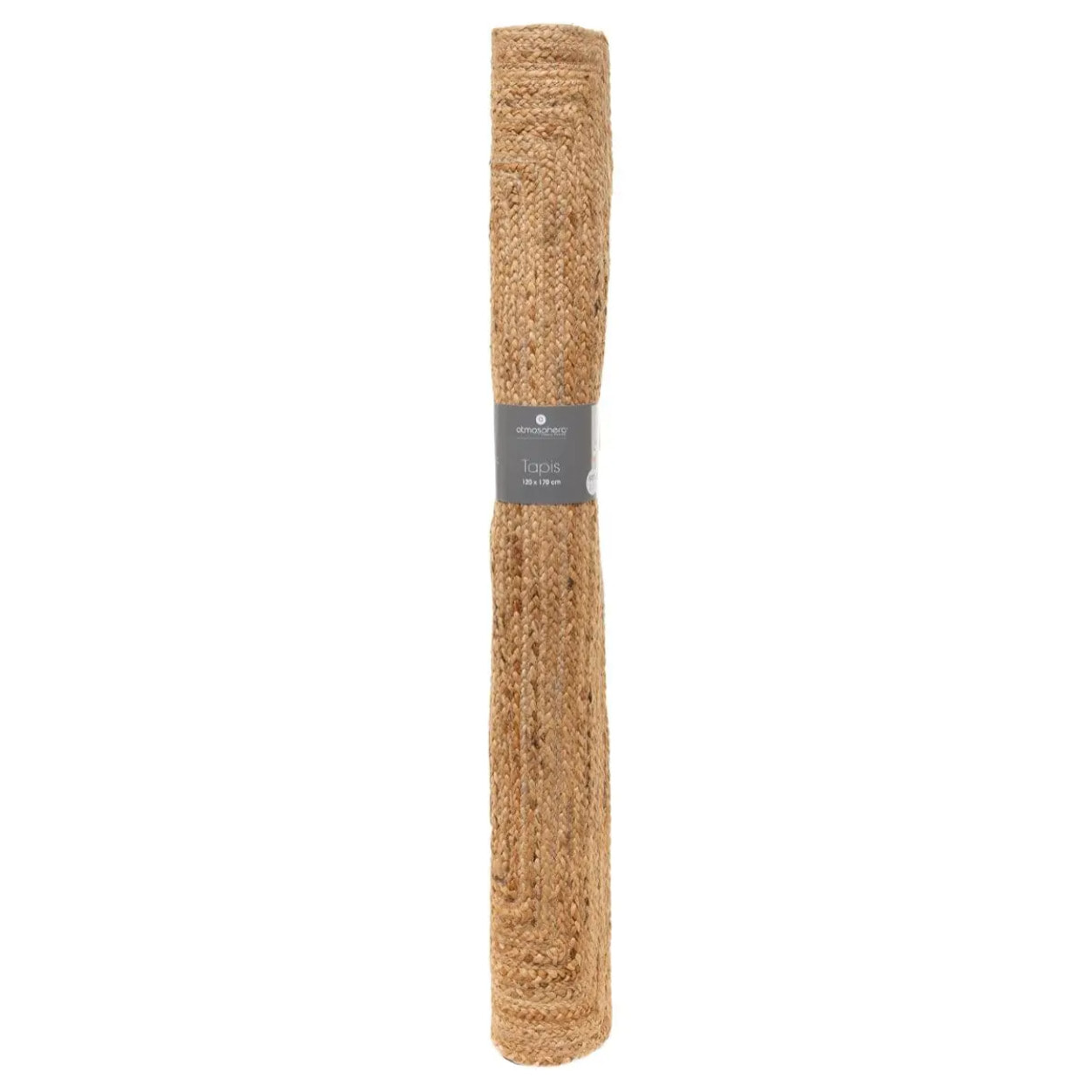 Tapis "Natura" en jute beige 120x170cm