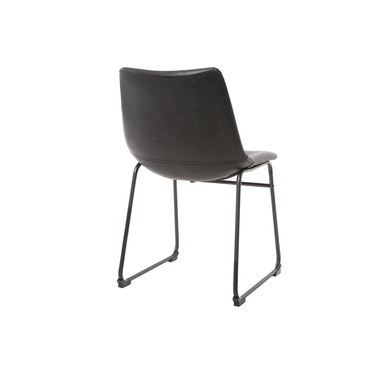 Chaises industrielles noires (lot de 2) NEW ROCK