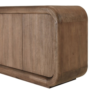 ROMY - Buffet 4 portes en bois de mindi