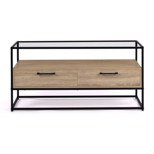 Meuble TV Siena 2 tiroirs L113cm
