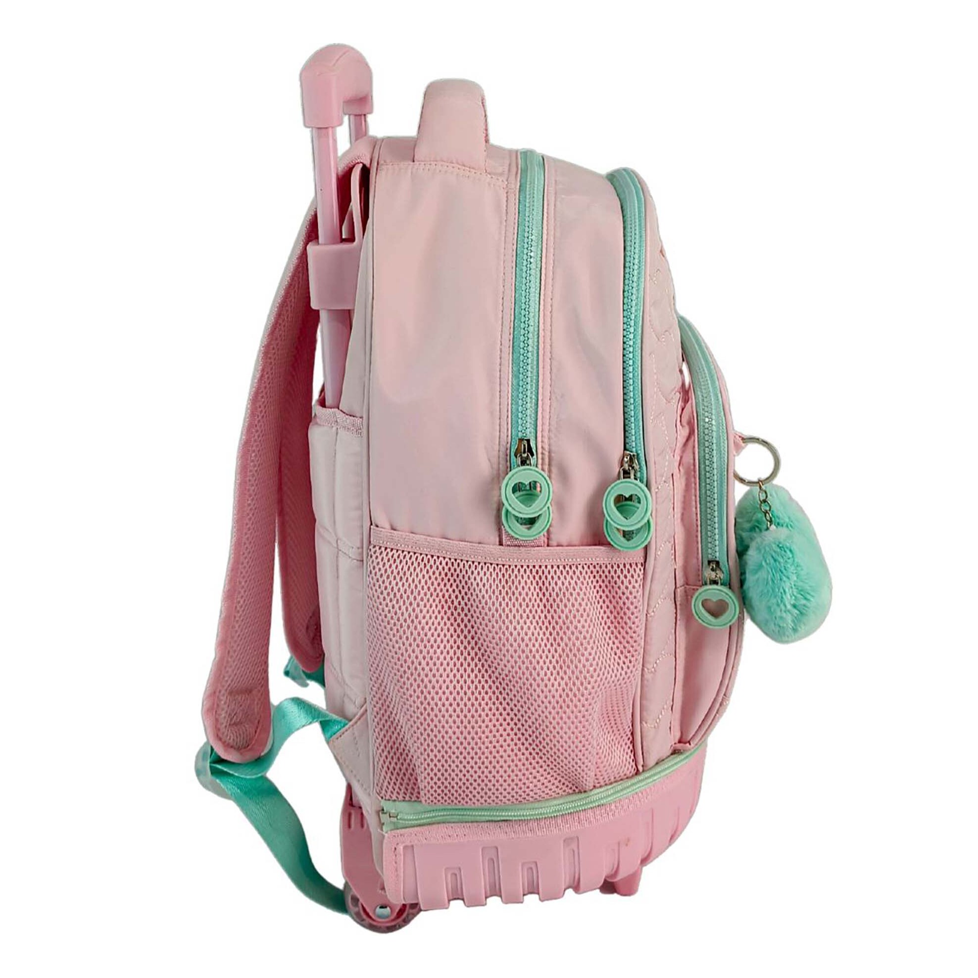 Trolley Fjo Compacto Doble Cuerpo Gran Capacidad Blin Blin Chic. Espaldera y tirantes ajustables y acolchados.