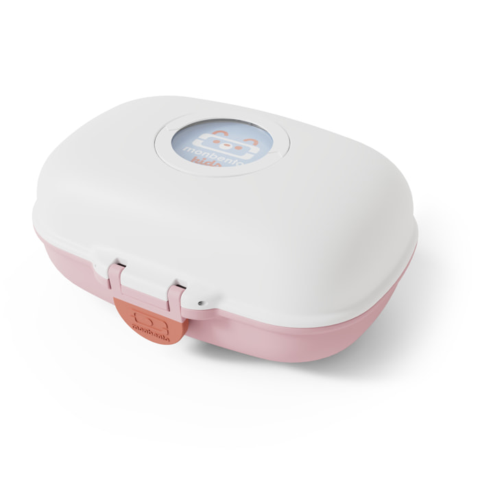 Boîte à goûter enfant Gram 600ml blanc et rose