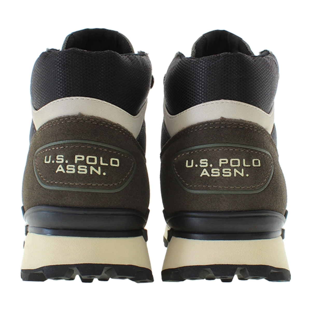 Scarponcini U.S. Polo Assn. marrone scuro-verde