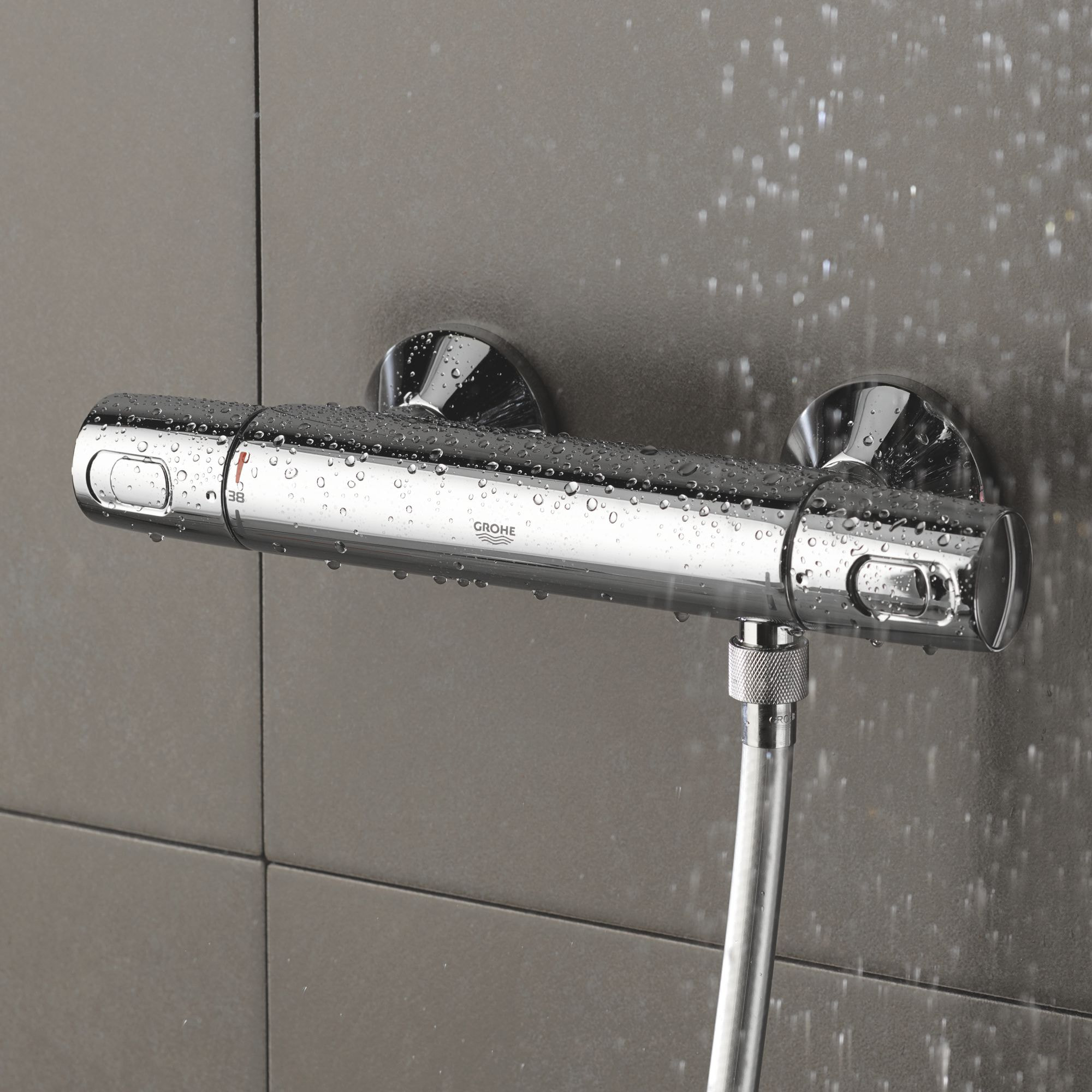 GROHE Precision Trend Mitigeur thermostatique Douche Chromé