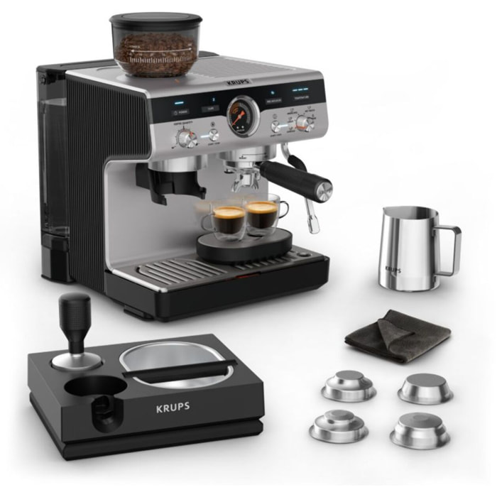 Expresso Broyeur KRUPS XP804T10 PRECISION