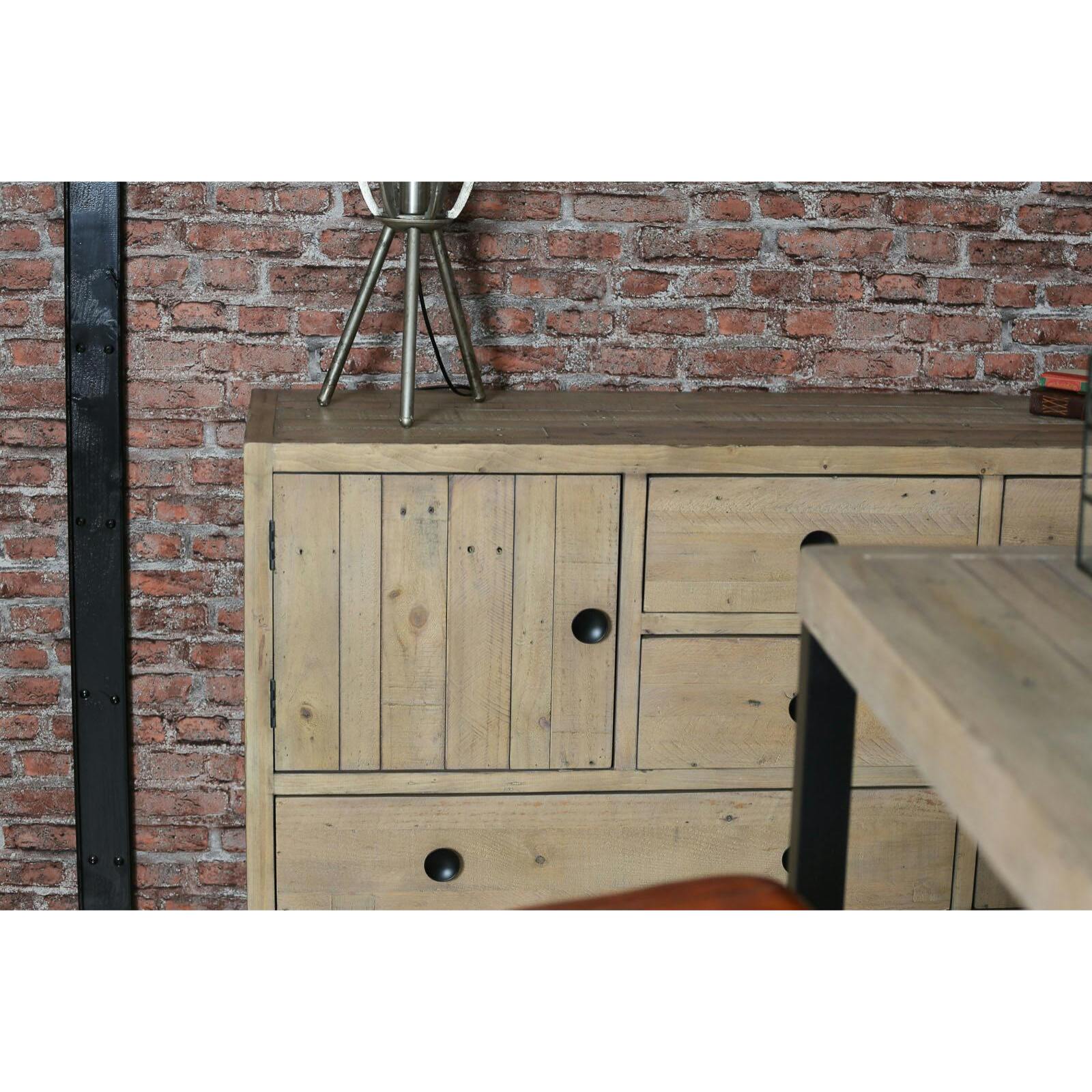 Buffet 152 cm bois recyclé AUCKLAND