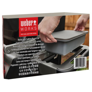 Planche à découper WEBER et planche à découper Works 3400131