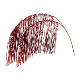 Tinsel x2 cangiante - Pezzi 24 - ROSSO - Bianchi Dino SpA