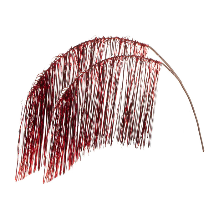 Tinsel x2 cangiante - Pezzi 24 - ROSSO - Bianchi Dino SpA