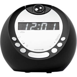 Radio réveil ESSENTIELB RRVP-100 Noir