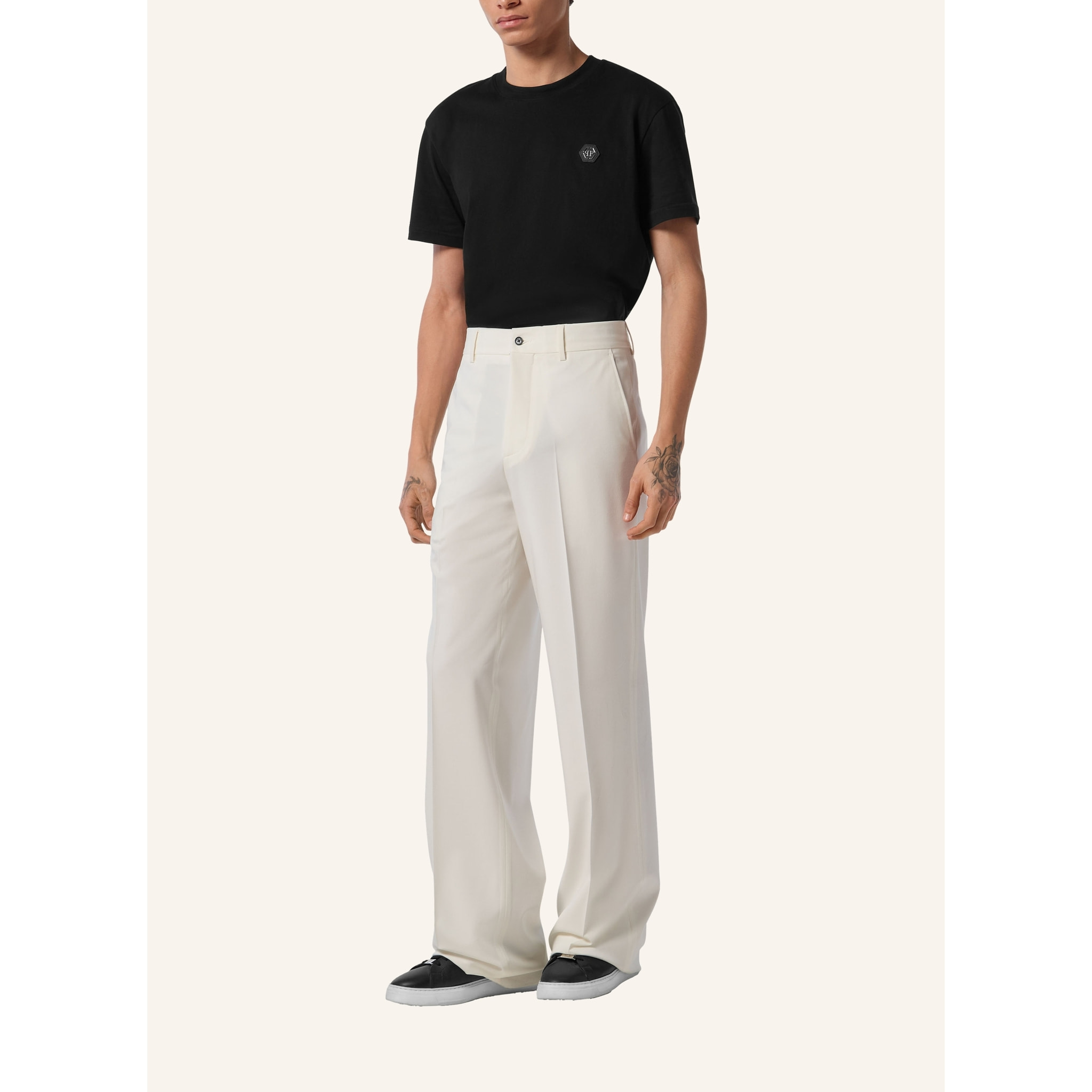 PHILIPP PLEIN Wide Leg Trousers