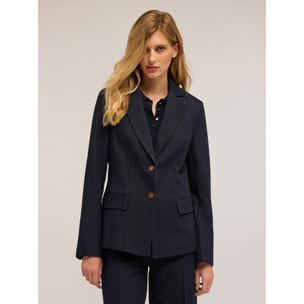 Motivi - Giacca blazer in denim - Blu