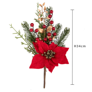 Pick natale - Pezzi 12 - 18xH34x8cm - Bianchi Dino SpA