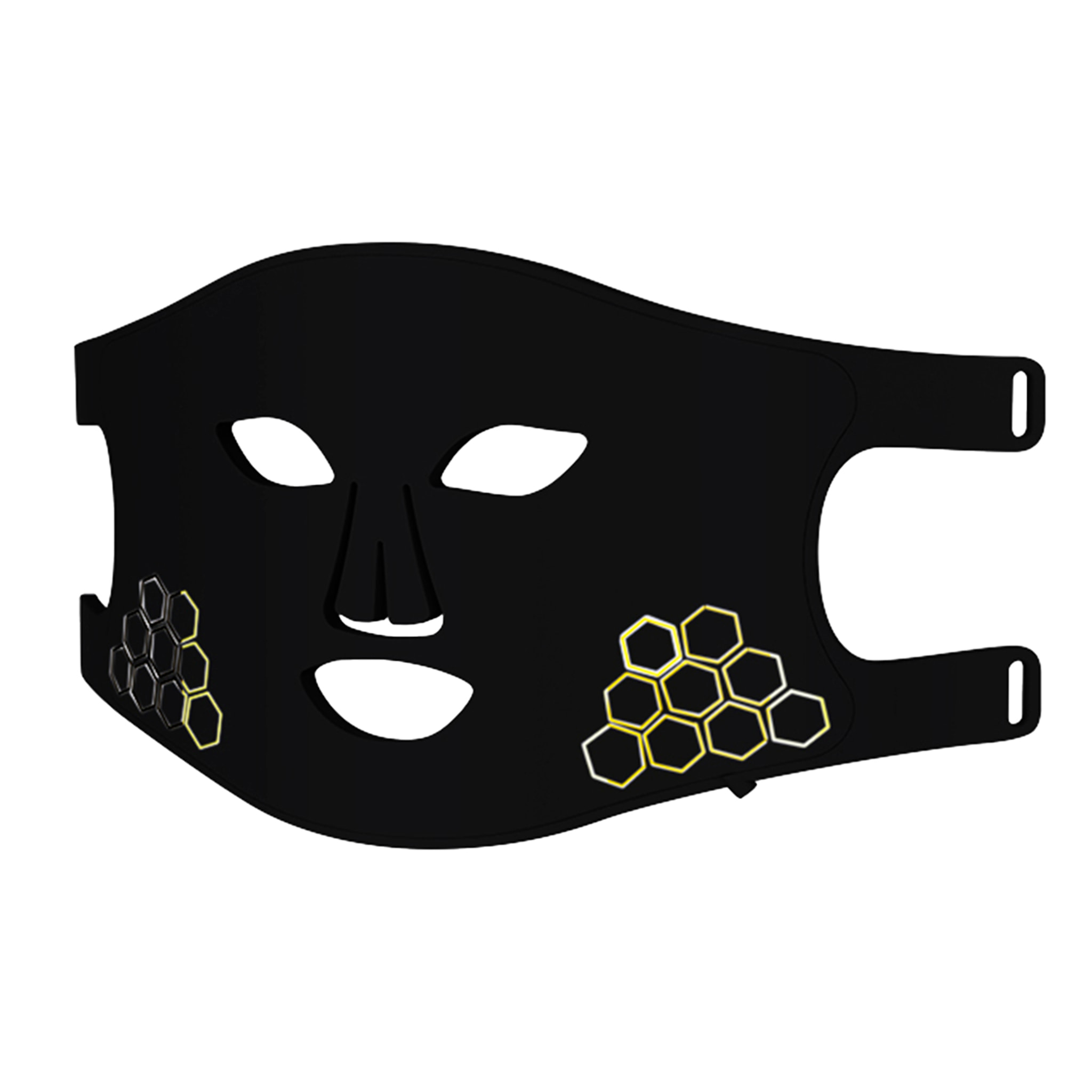 Maschera facciale per trattamento con luce LED con 4 colori.