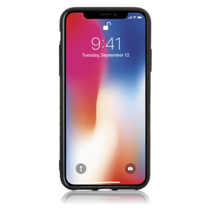 DAM CUSTODIA IN TPU NERO OPACO IPHONE X 714 Cm. Colore nero