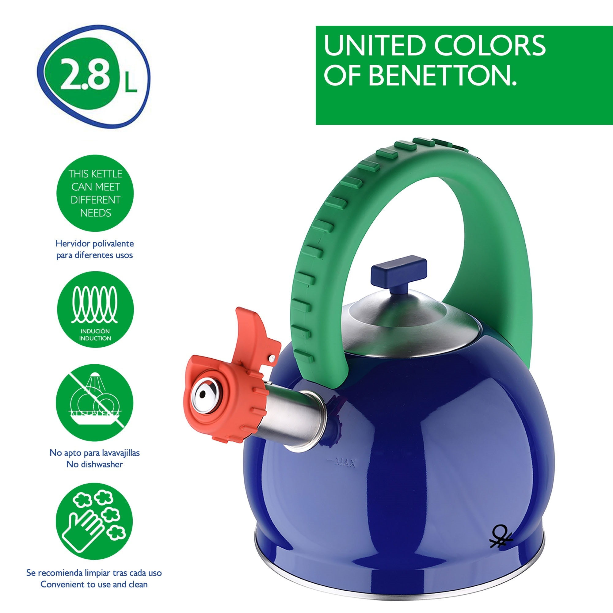 Tetera 3L Benetton