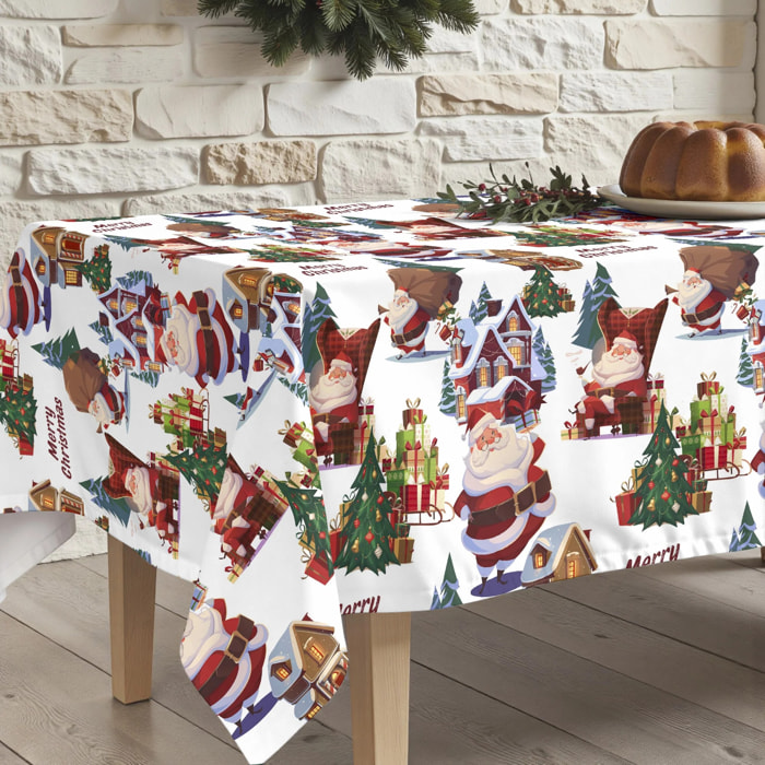 Nappe en résine Anti-tâches Papa Noel