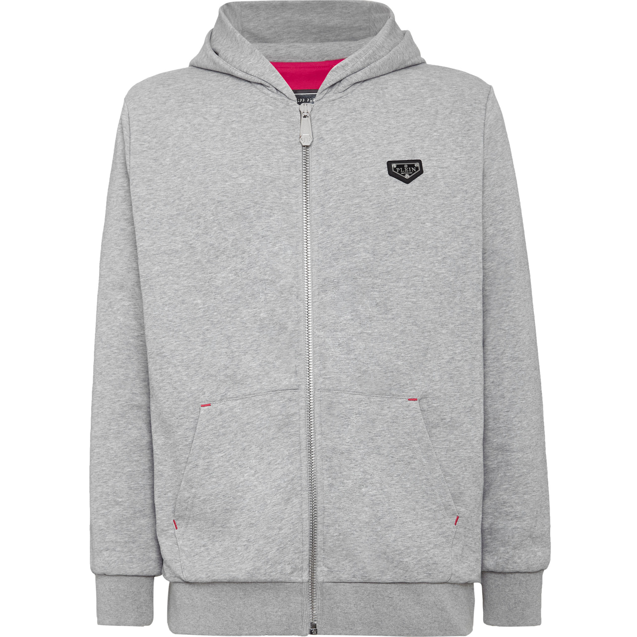 PHILIPP PLEIN Hooded Sweatjacket ICONIC PLEIN