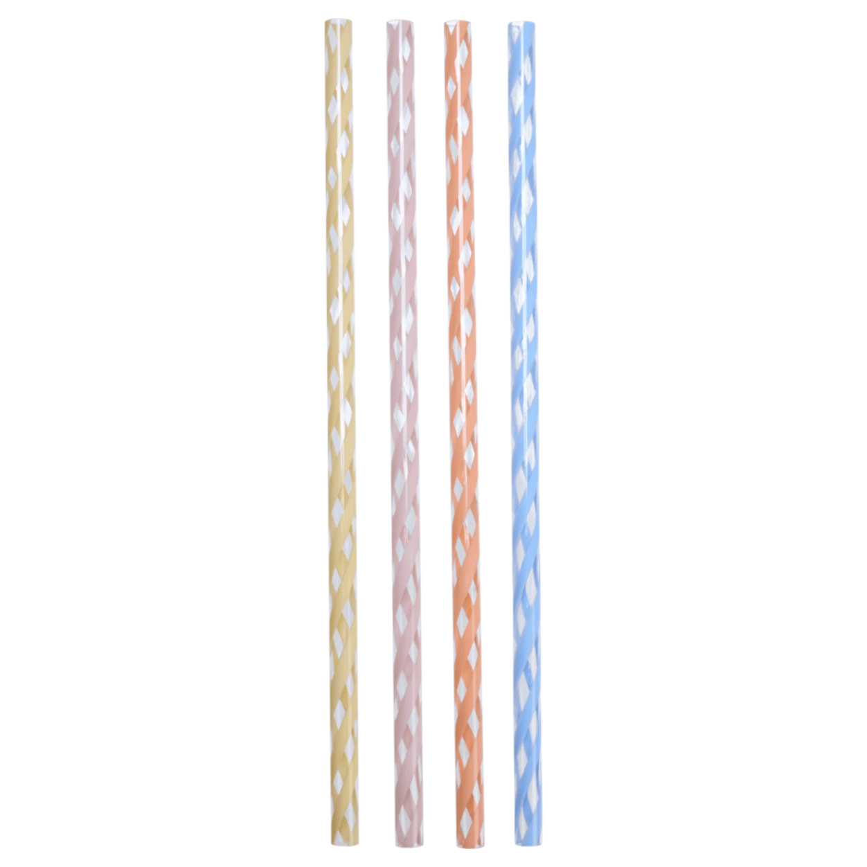 0,89L - QUENCHER® H2.O FLOWSTATE™ TUMBLER STRAWS - Resort Twist Multi Pack