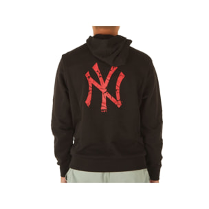 Felpe New Era New York Yankees Mlb Seasonal Infill Hoodie Nero