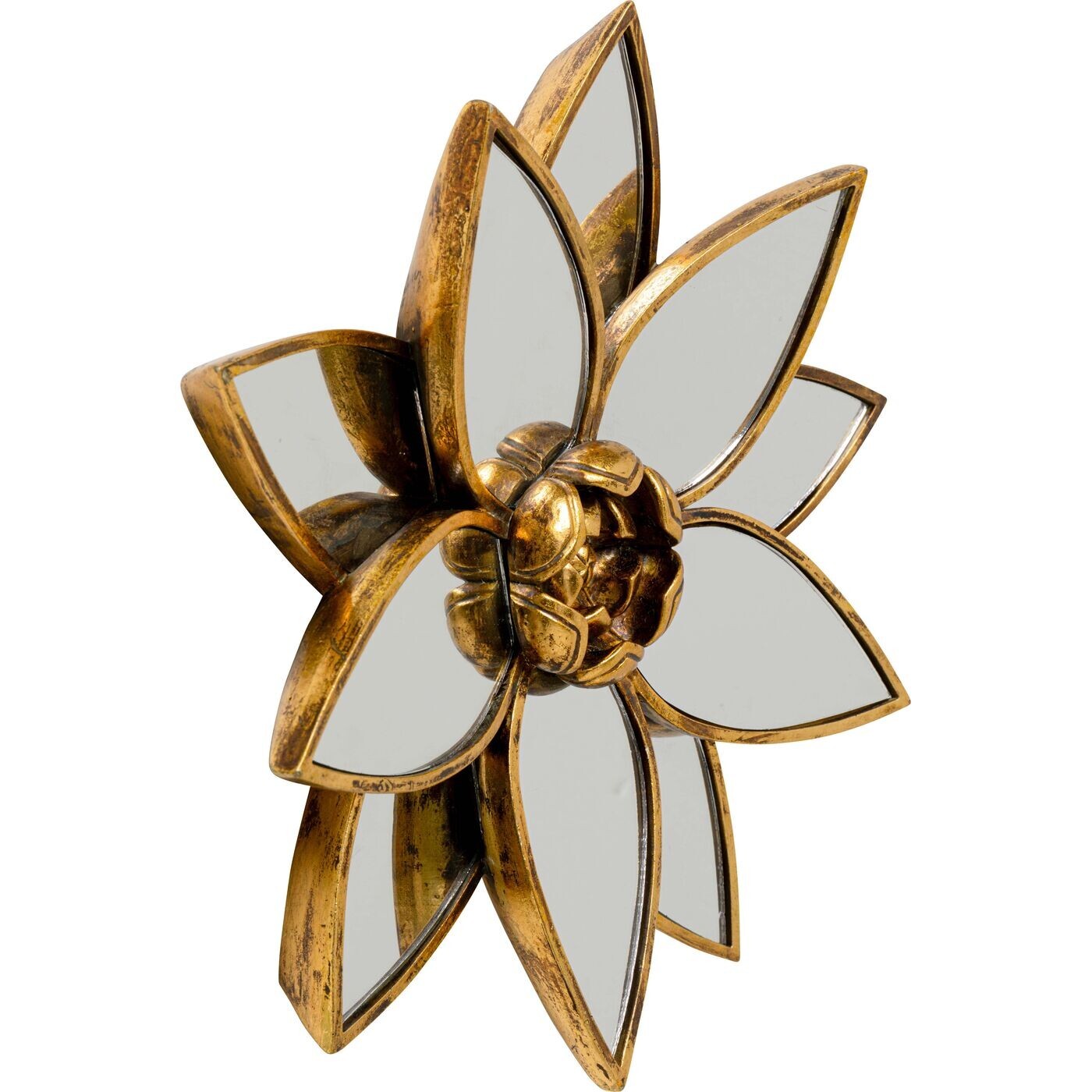 Déco murale miroir lotus 33cm Kare Design