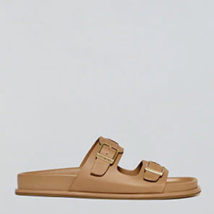 Sandalia bio camel Blake con hebillas