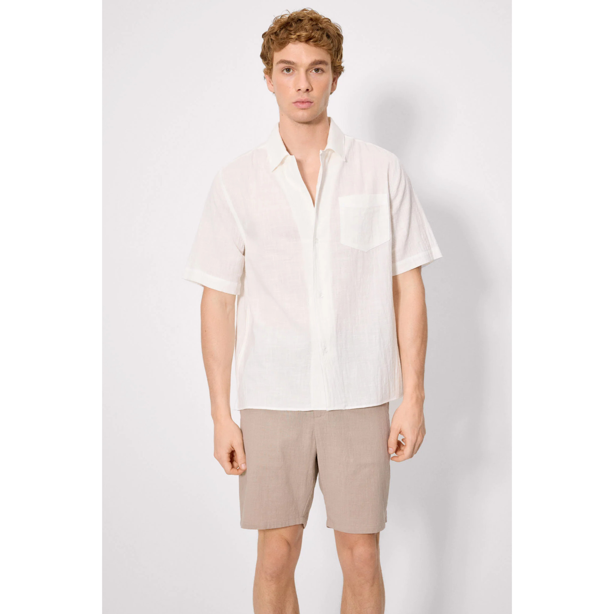T-shirt a maniche corte Bianco