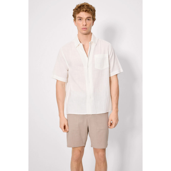 T-shirt a maniche corte Bianco