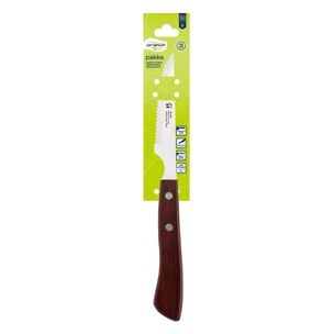 Set de 6 cuchillos chuleteros h.10cm en acero inoxidable pakka san ignacio