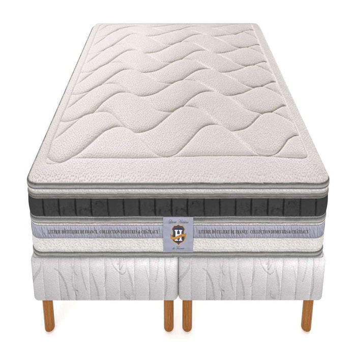 Ensemble Cheverny - matelas 2 places + 2 sommiers