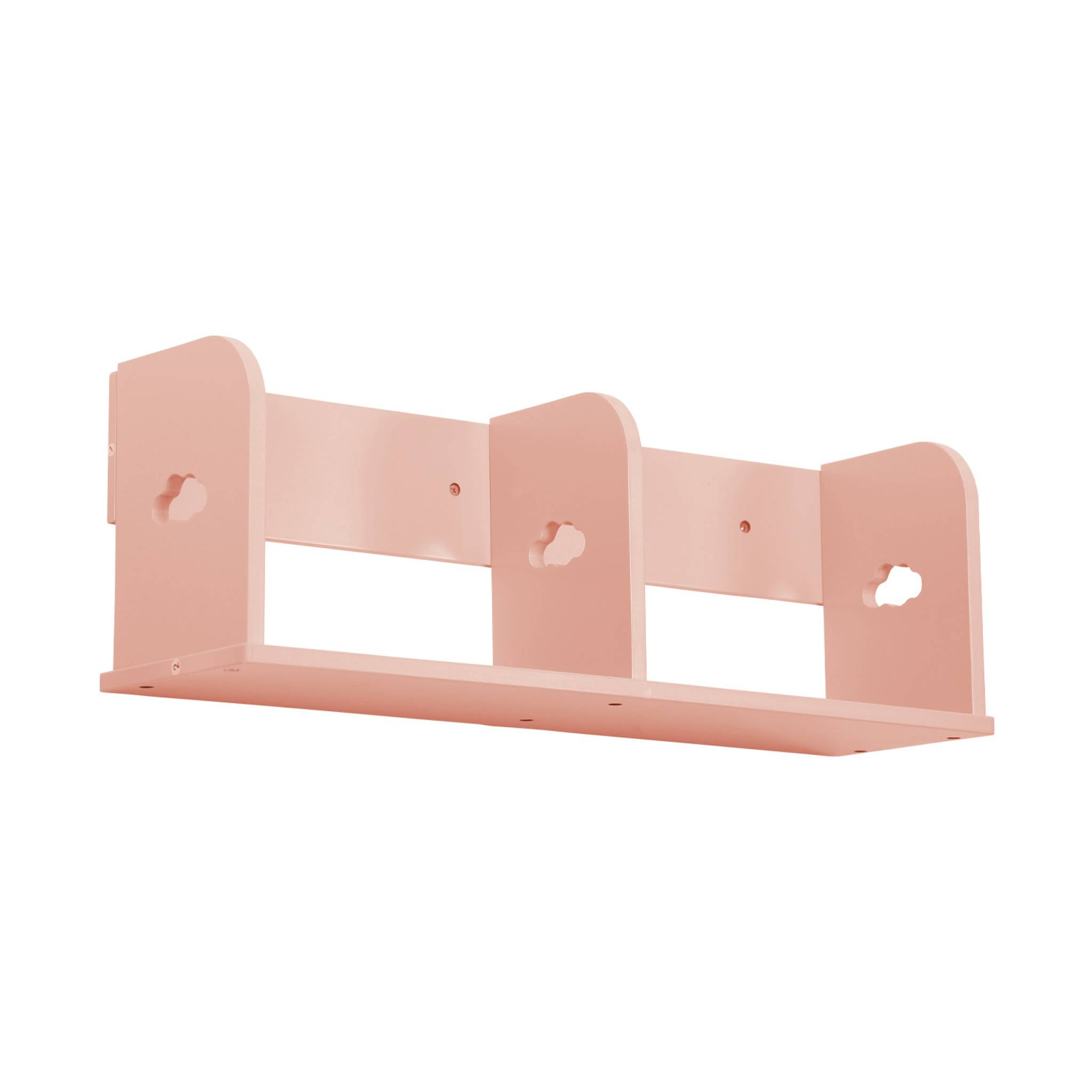 Étagère murale rose rangement chambre enfant 60cm