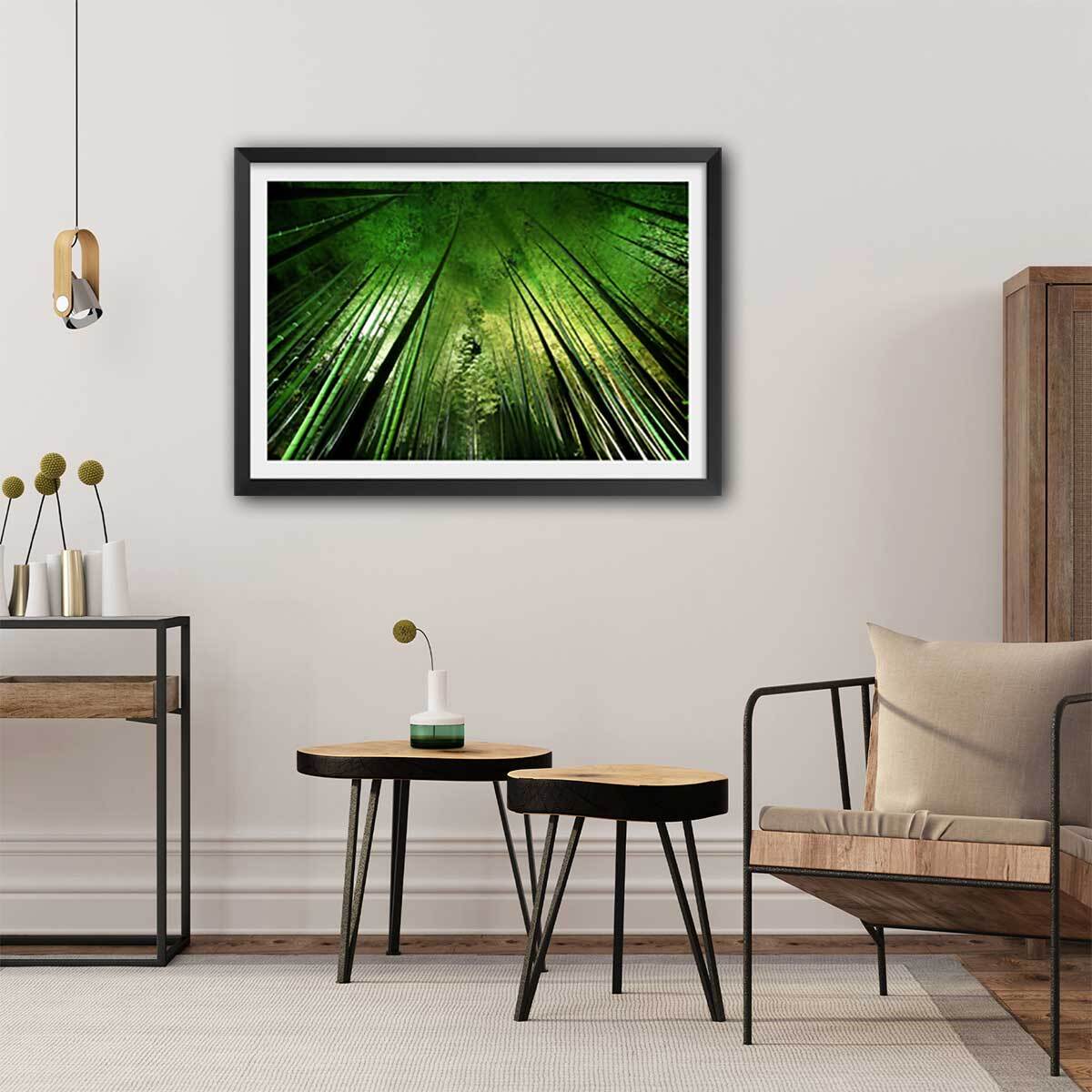 Affiche nature forêt de bambous à kyoto Affiche seule