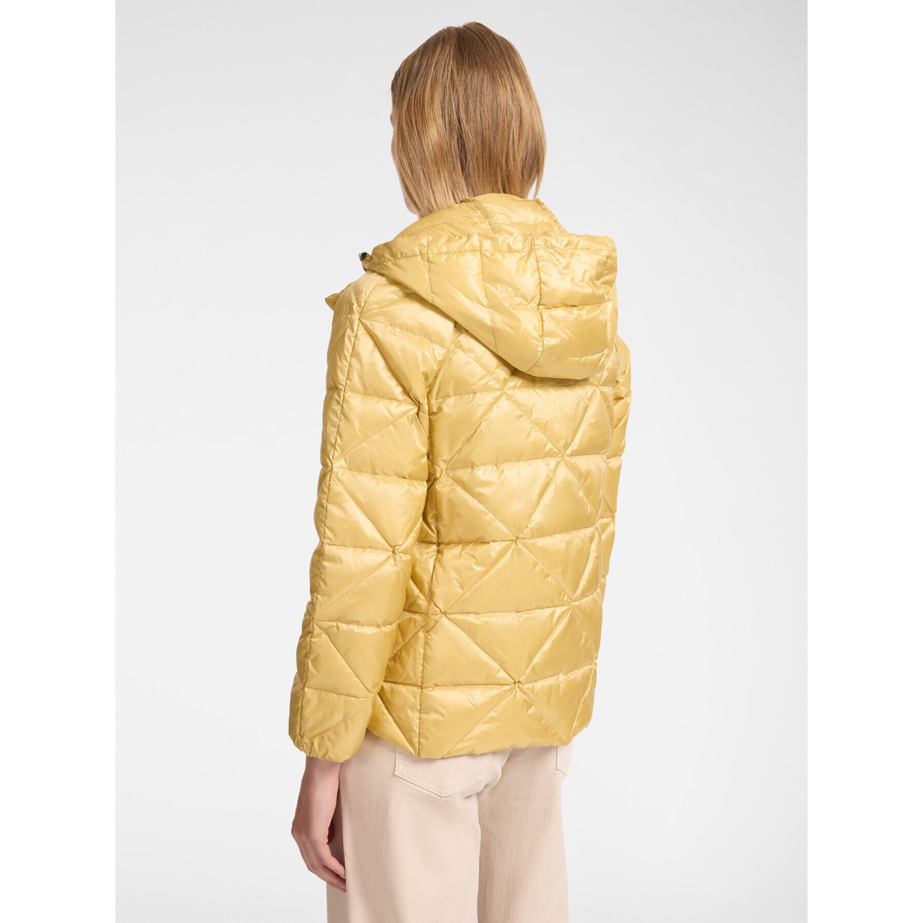 Elena Mirò - Chaqueta ligera acolchada de plumón - Amarillo