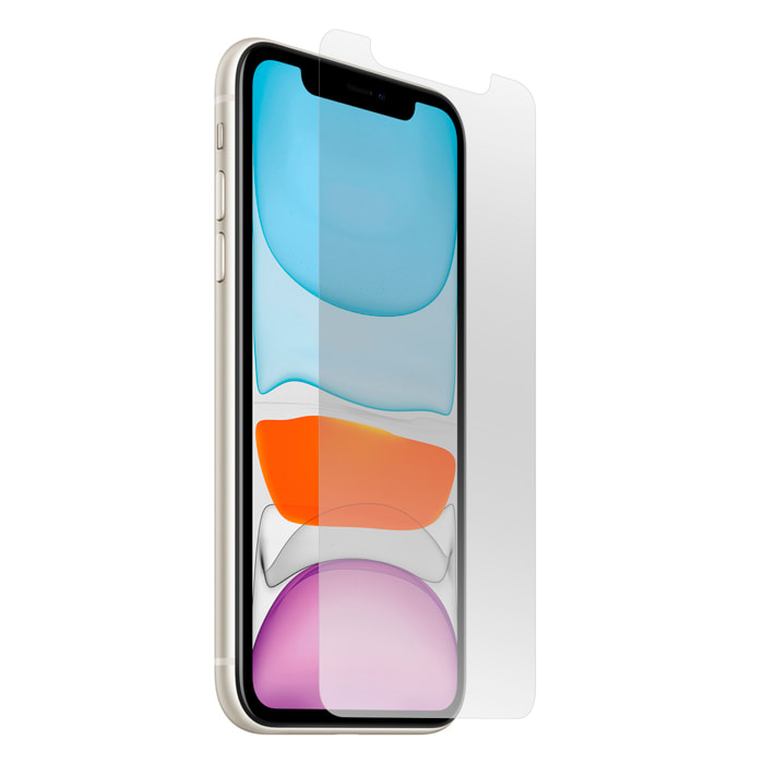 DAM Protector de pantalla de cristal templado para iPhone 11 Pro. 6,15x0,03x13,45 Cm. Color: Transparente