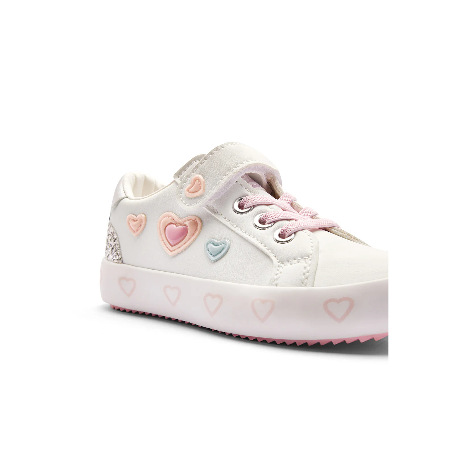 Zapatillas Bajas de Niños con Estampado de Corazones