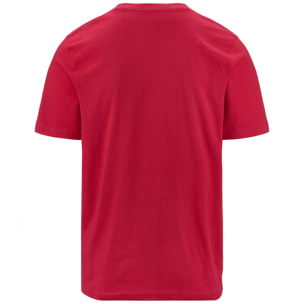 Kappa - T-Shirts & Top Uomo Rosso - Logo Korpo Cromen