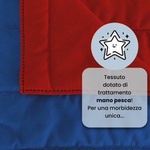 TRAPUNTINO ESTIVO ELEGANT PIAZZA E MEZZA, BICOLORE