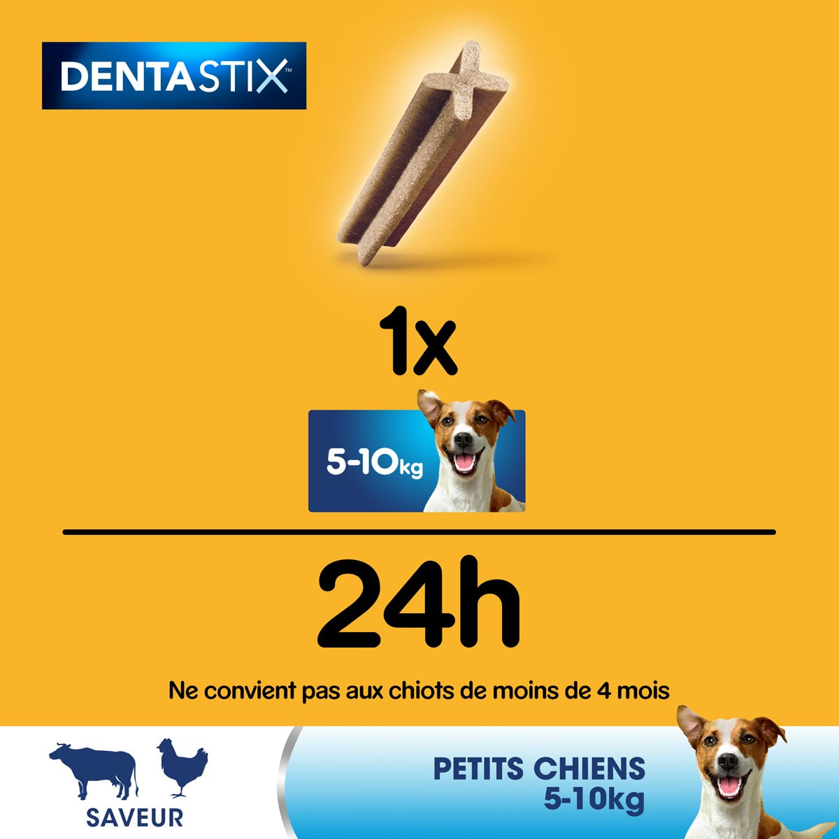 PEDIGREE Dentastix Friandises à mâcher petit chien 70 sticks dentaires (10x7)