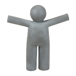 J-Line figurine P'tit Maurice - magnesium - gris - large