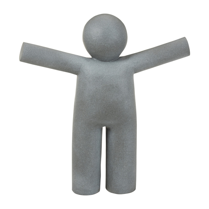 J-Line figurine P'tit Maurice - magnesium - gris - large