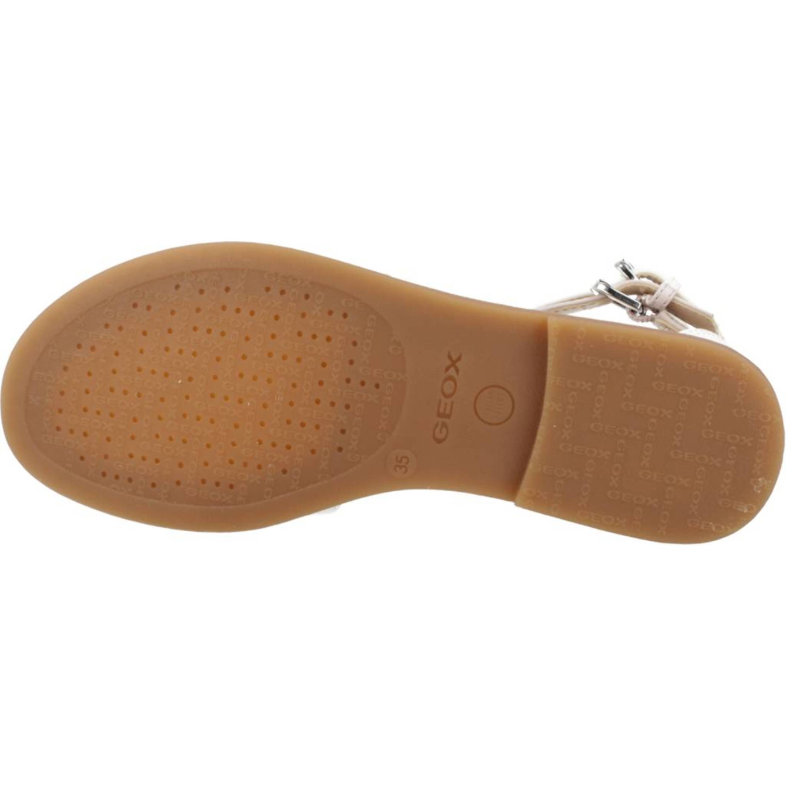 Sandalias Niña de la marca GEOX  modelo J SANDAL KARLY GIRL BLANCO