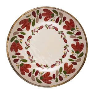 Saladier - HOME DECO FACTORY - Selena - Manguier - Marron - D33 cm
