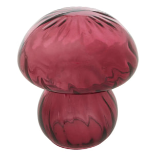 Objet déco champignon Automne 13,2x13,2cm