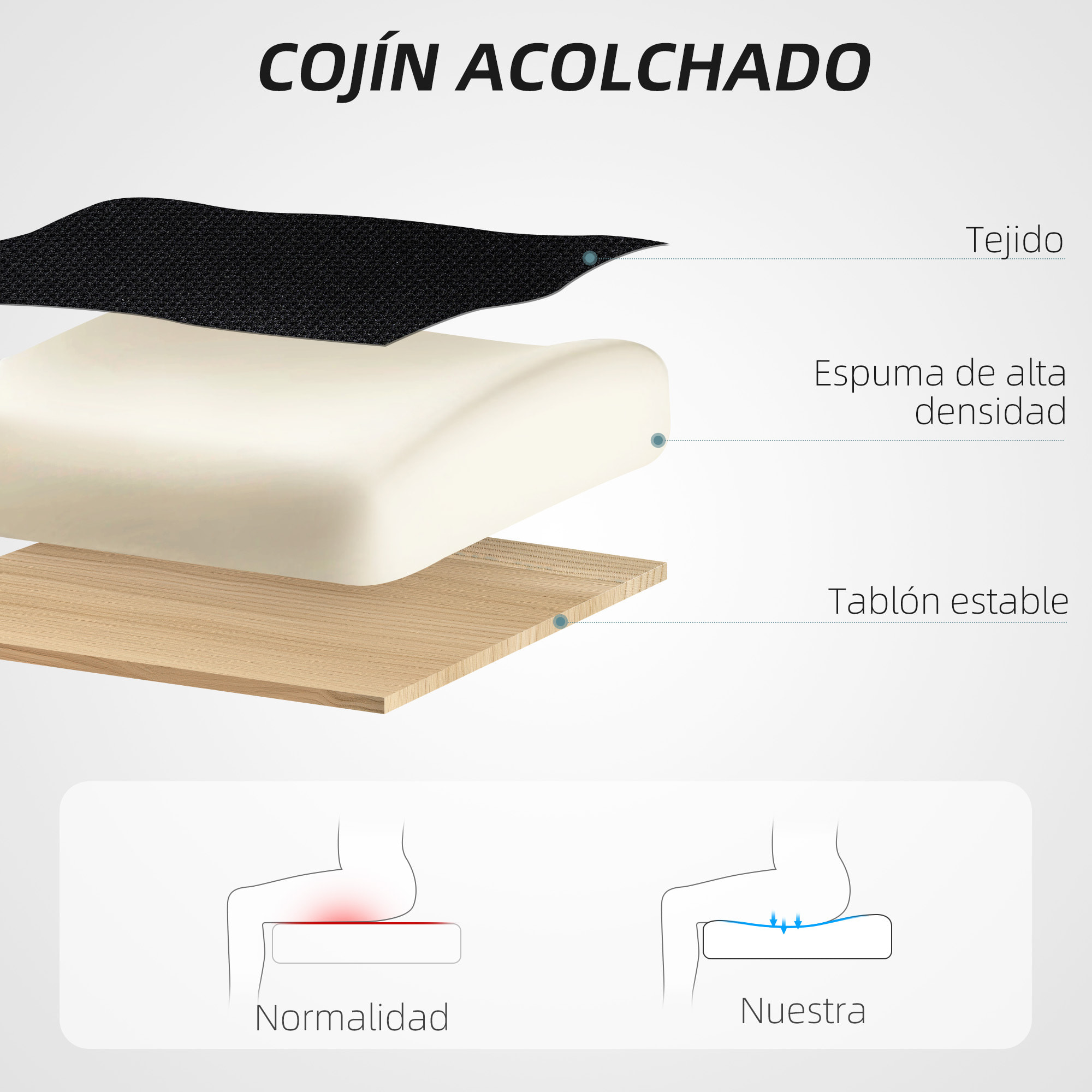 Silla de Escritorio de Malla Silla de Oficina Reclinable con Reposacabezas Soporte Lumbar Reposapiés y Altura Regulable Función de Basculante Carga 135 kg Negro